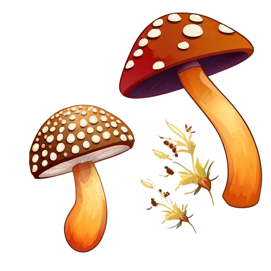 Cute Mushroom Png 05032024