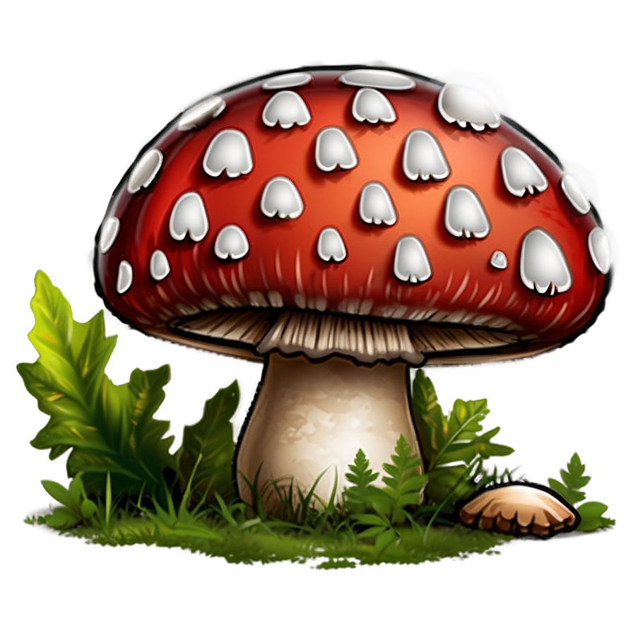 Cute Mushroom Png Fha