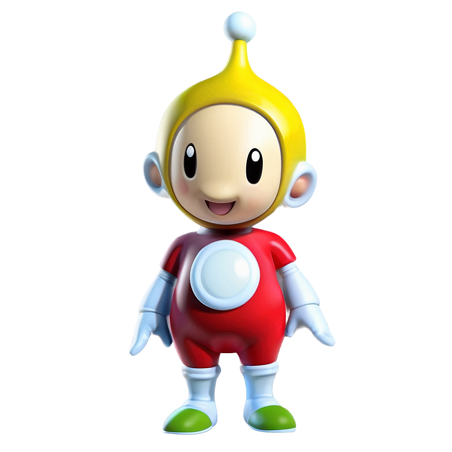 Cute Olimar Drawing Png 8