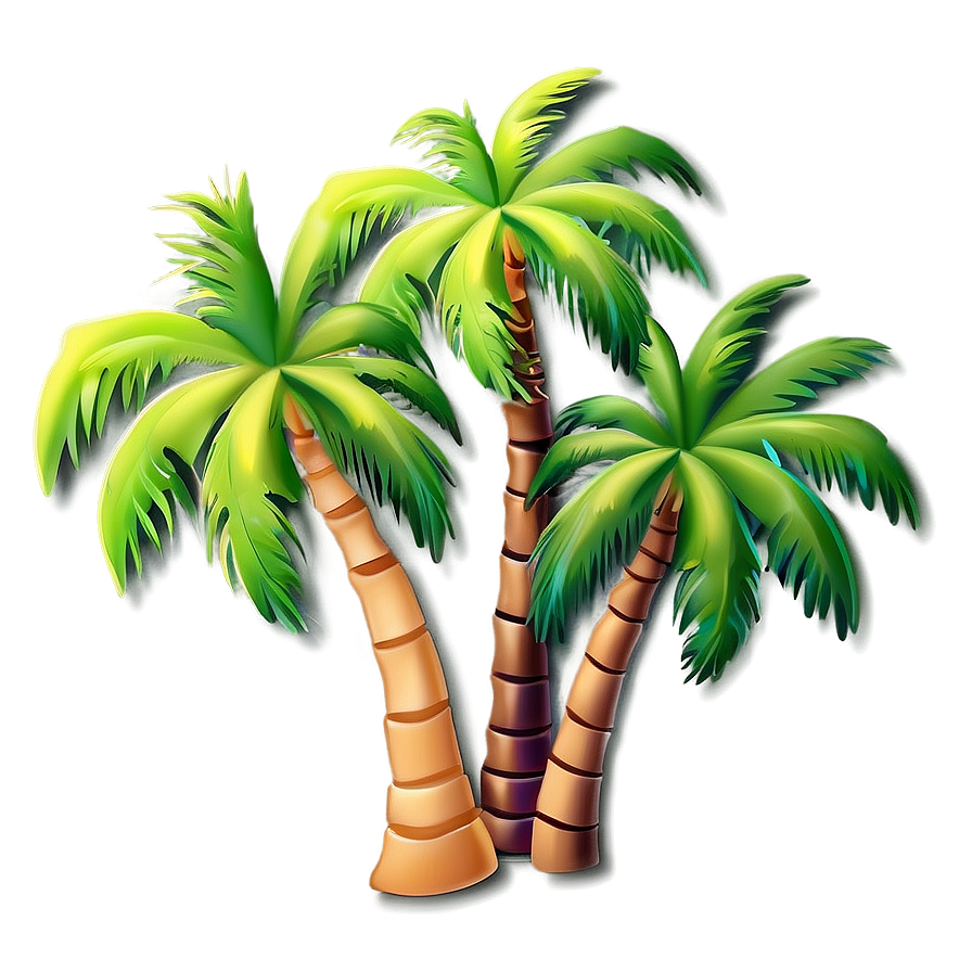 Cute Palm Tree Emoji Png 06272024