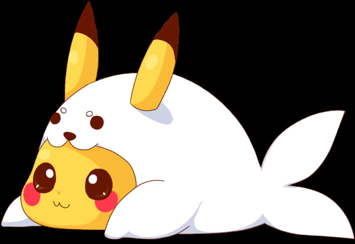 Cute Pikachu Cosplaying Seal