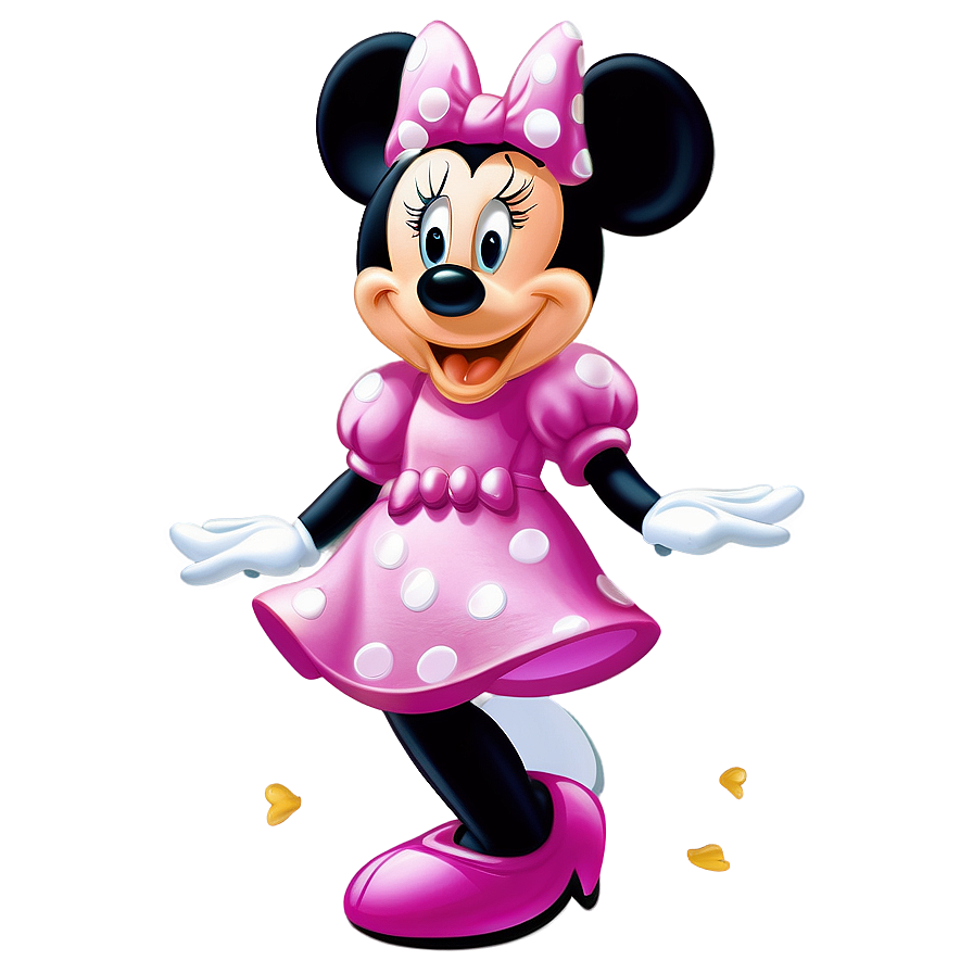 Cute Pink Minnie Mouse Character Png Ssr