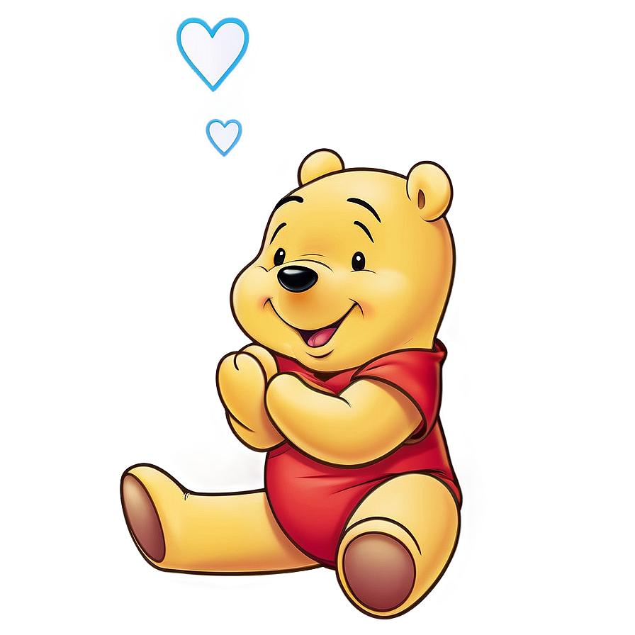Cute Pooh Bear PNG 06202024 PNG image with a transparent background, free high-resolution download