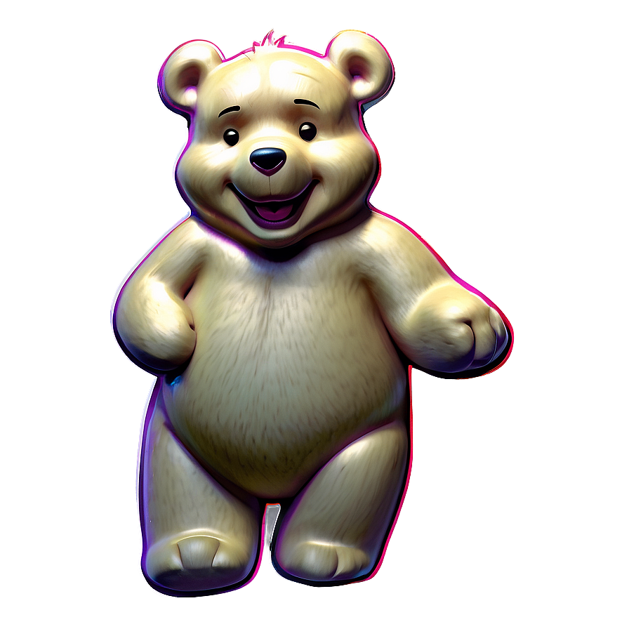 Cute Pooh Bear PNG 58 PNG image with a transparent background, free high-resolution download
