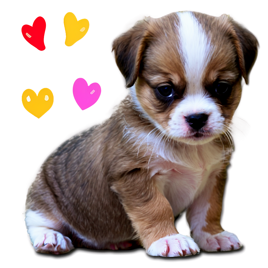 Cute Puppy Picture PNG upm PNG with transparent background