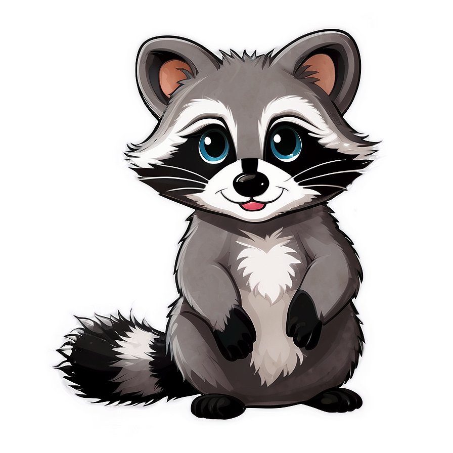 Cute Raccoon PNG 53 PNG with transparent background