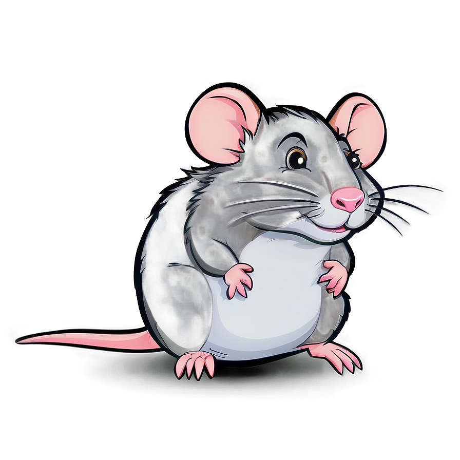 Cute Rat Cartoon Png Lrk73