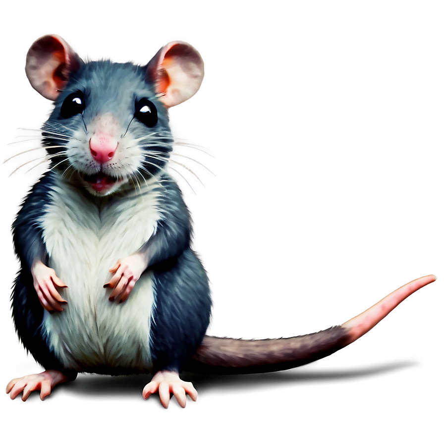 Cute Rat Clipart Png 06252024