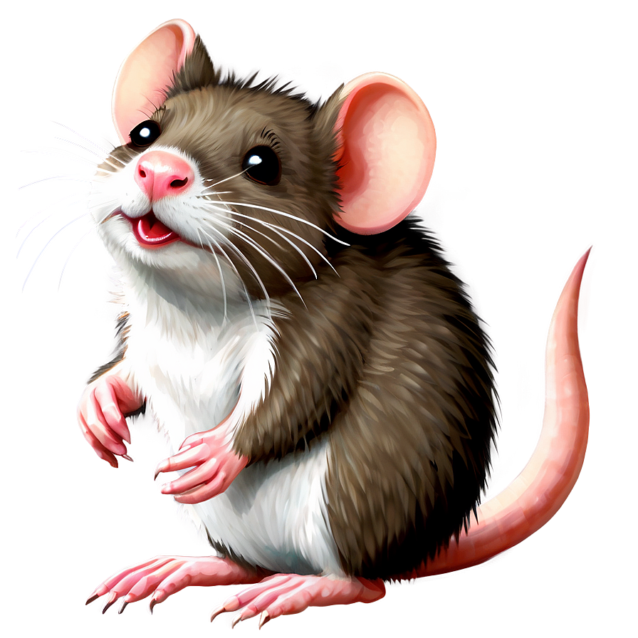 Cute Rat Clipart Png Jhj75