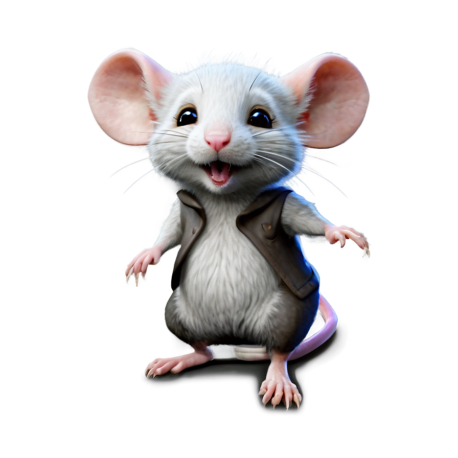 Cute Rat On Adventure Png Als