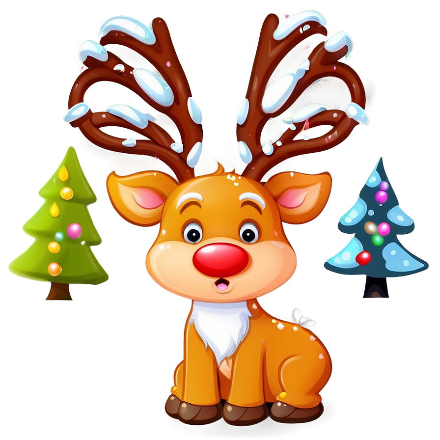 Cute Reindeer Png 82