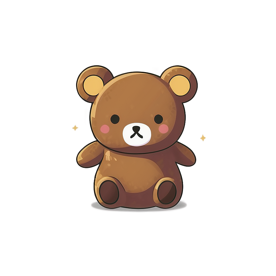 Cute Rilakkuma Bear PNG 9 PNG with transparent background