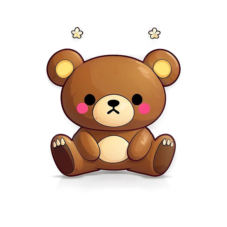 Cute Rilakkuma Bear PNG lsa PNG with transparent background