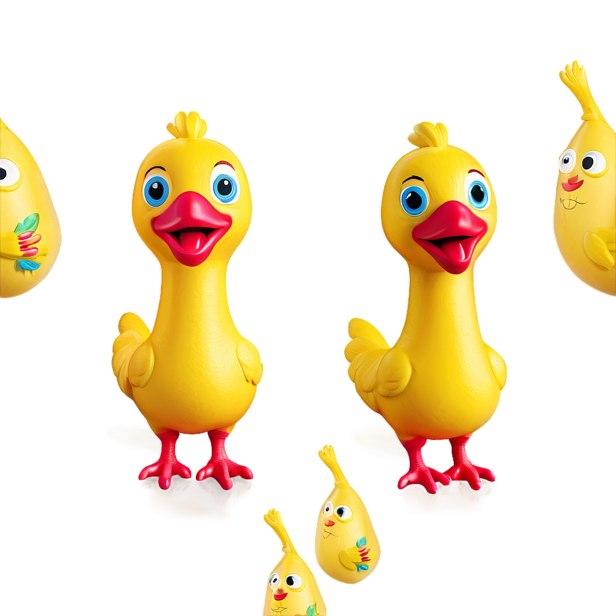 Cute Rubber Chicken Png 06132024