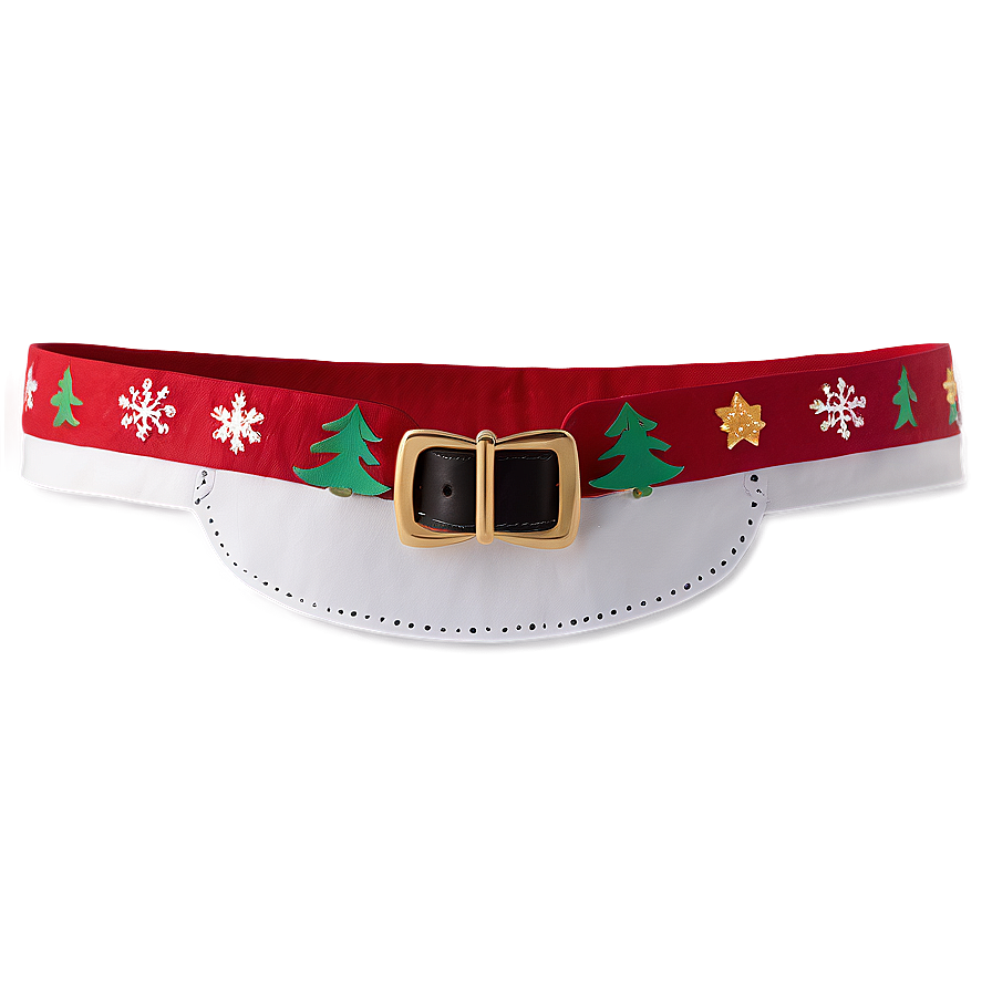 Cute Santa Belt For Kids Png Gxn79