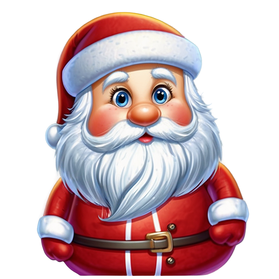 Cute Santa Claus Cartoon Png 06282024