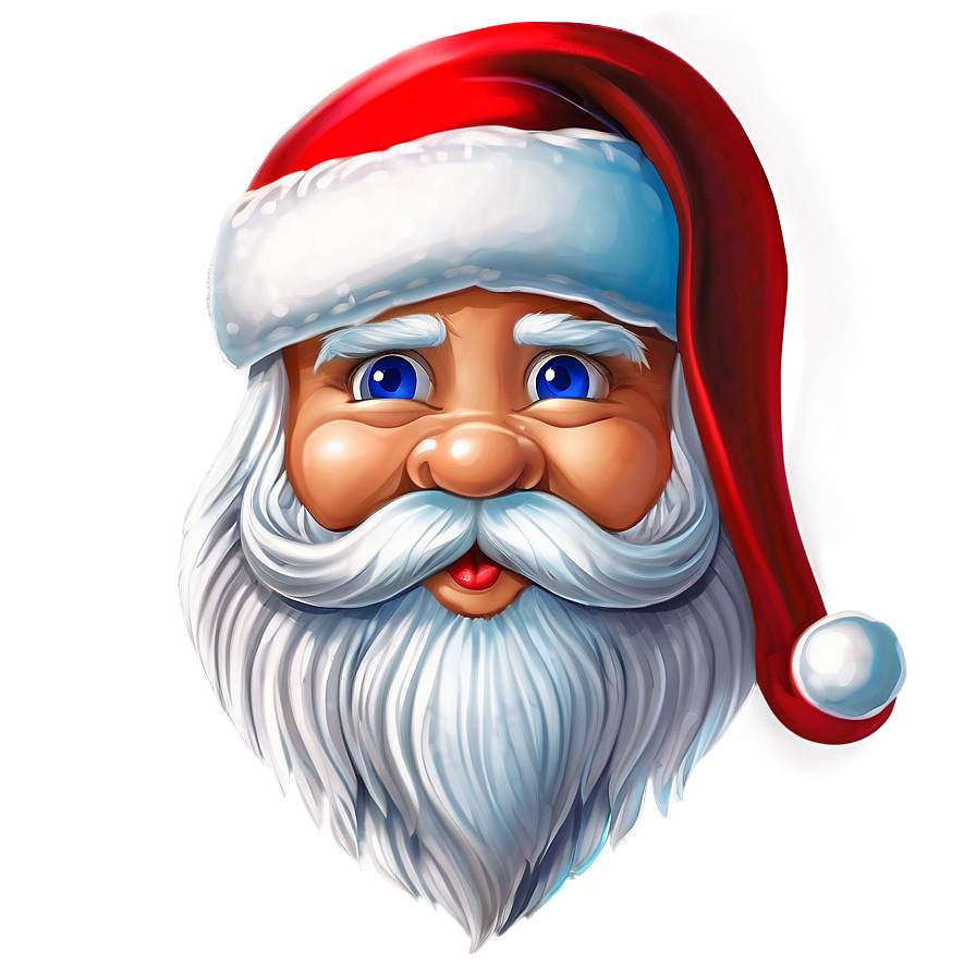 Cute Santa Clipart Png 06262024