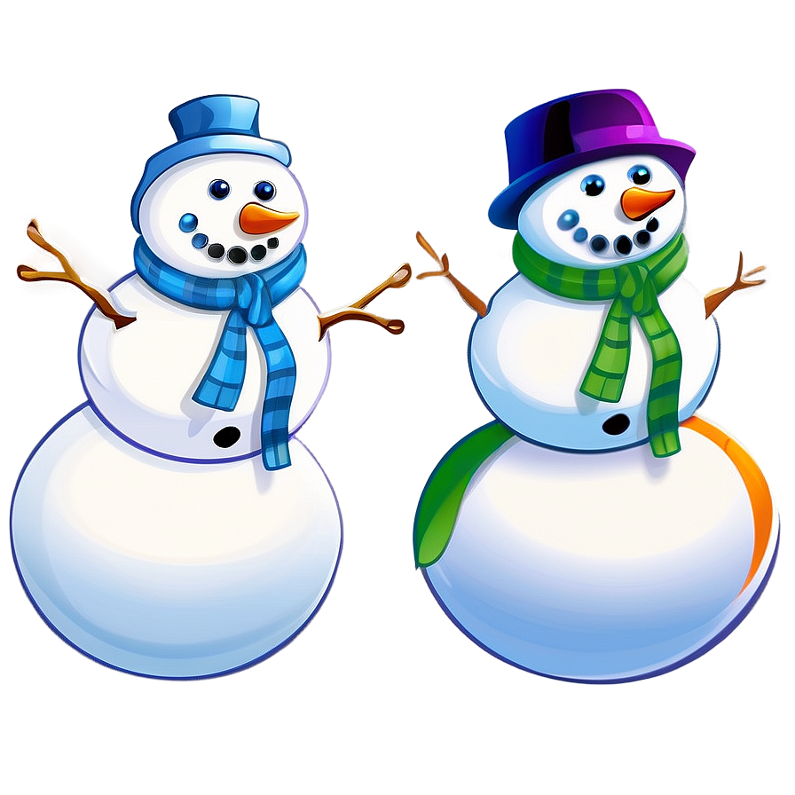 Cute Snowman Cartoon PNG 61 PNG with transparent background