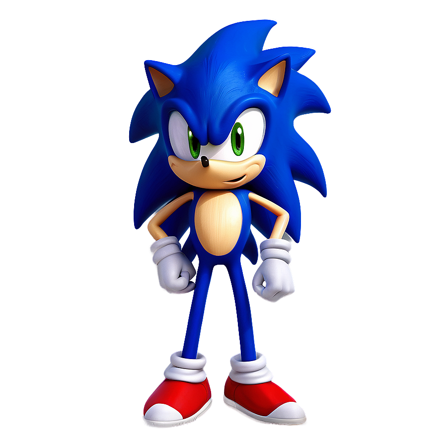 Cute Sonic Transparent Png 05262024