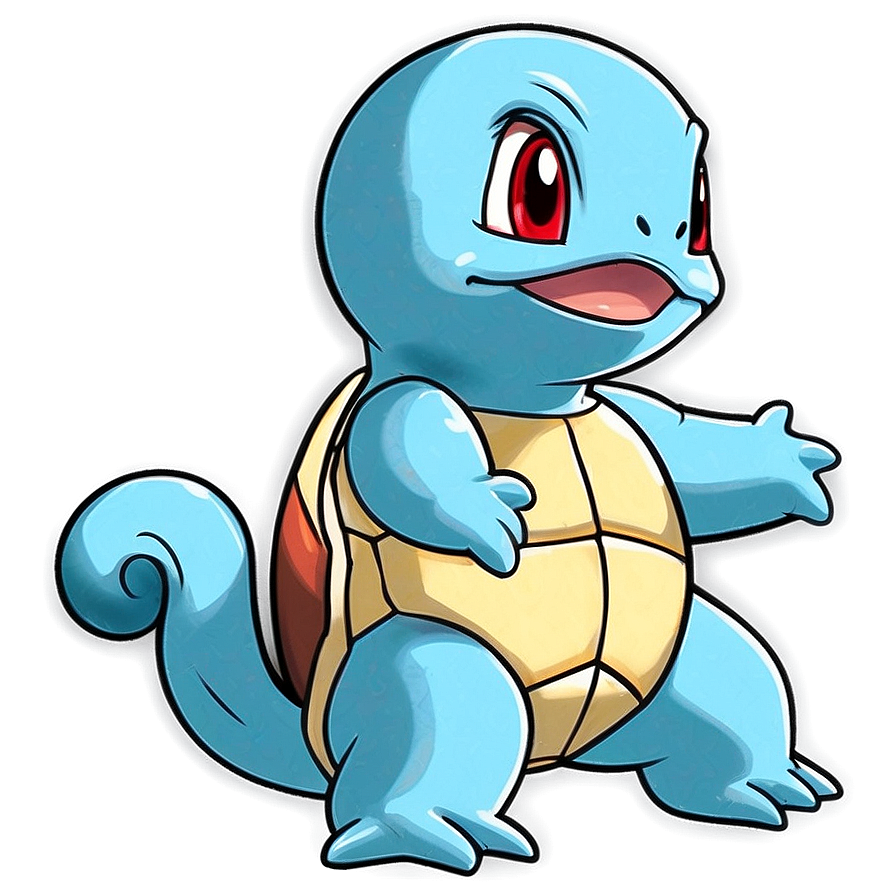 Cute Squirtle Illustration PNG uat PNG with transparent background