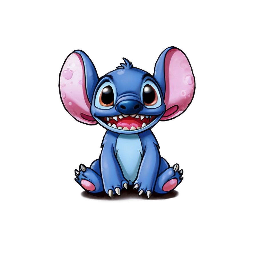 Cute Stitch PNG 05032024 PNG with transparent background