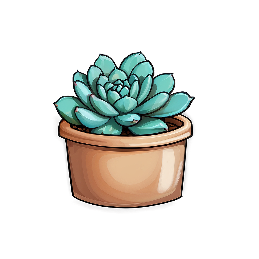 Cute Succulent Png 73