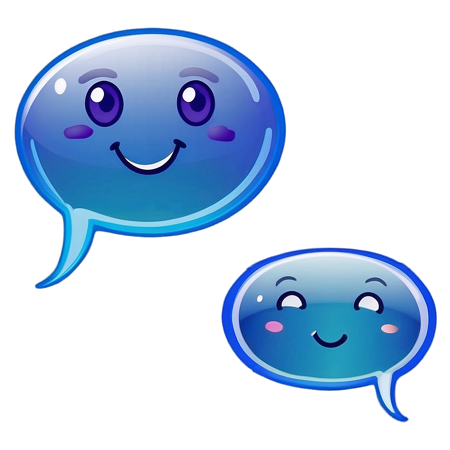 Cute Talk Bubble Png Lks