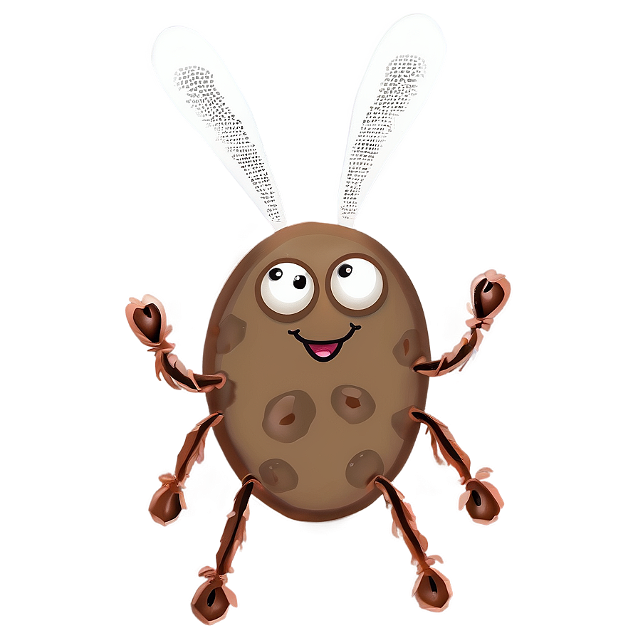 Cute Tick Character Png Qrq74