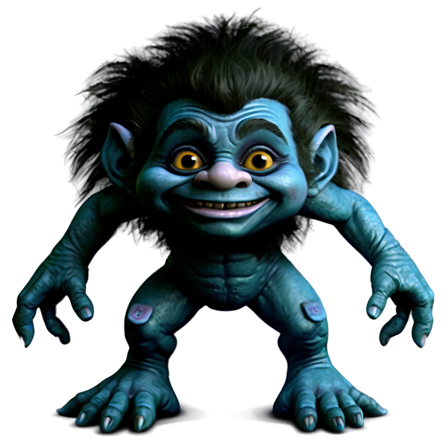 Cute Troll Figure PNG 05232024 PNG with transparent background