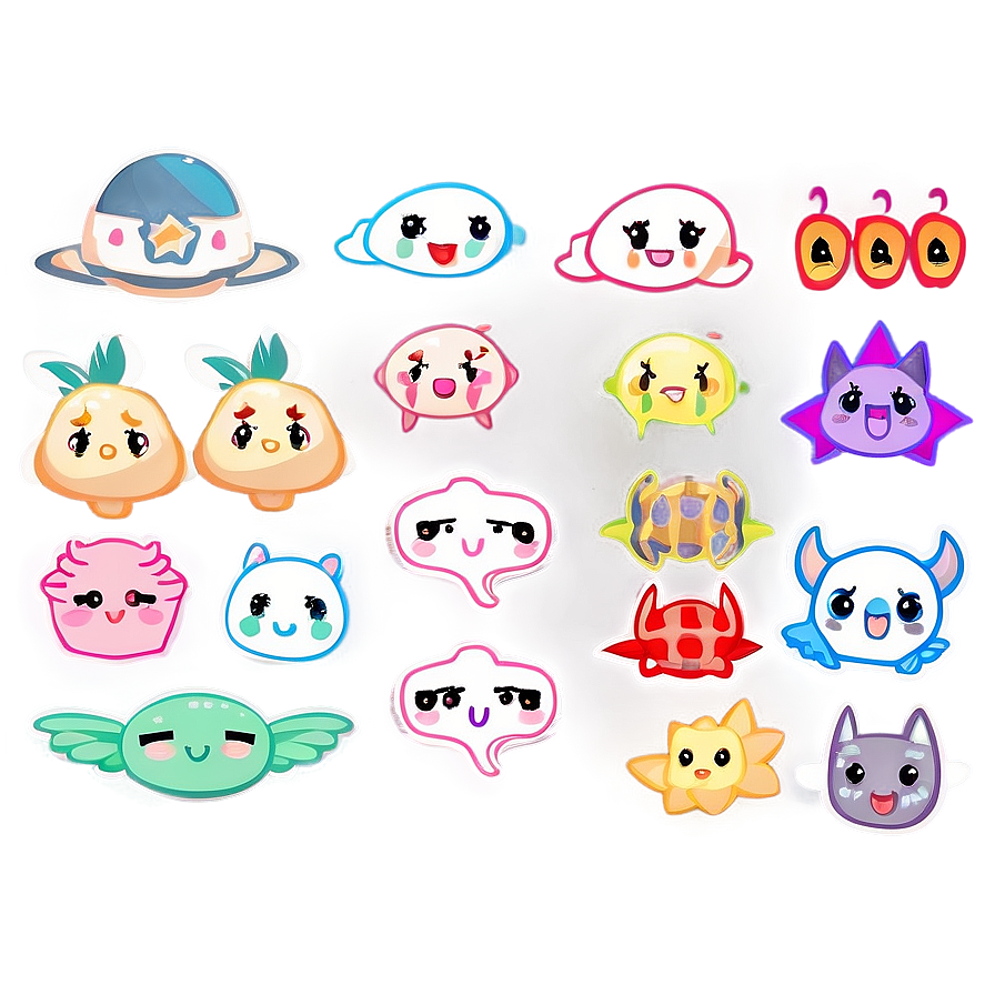 Cute Tumblr Stickers PNG xel PNG with transparent background