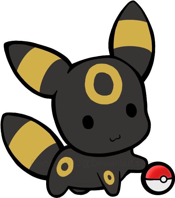 Cute Umbreon Pokemon Art