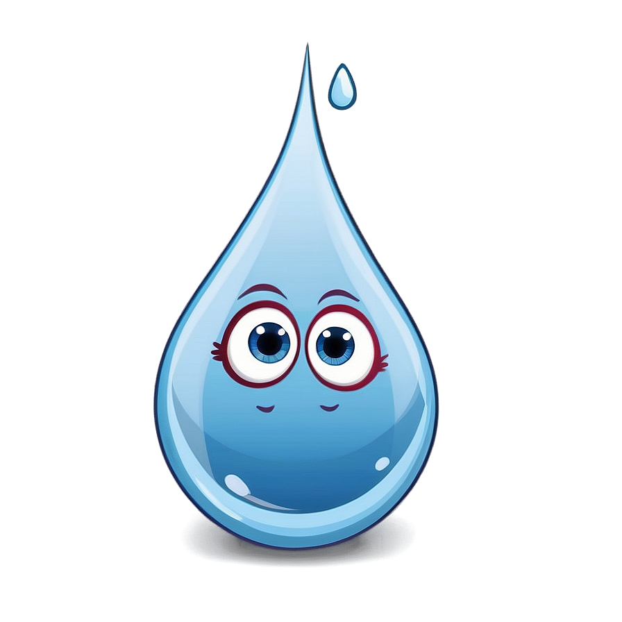 Cute Water Drop Cartoon Png 13