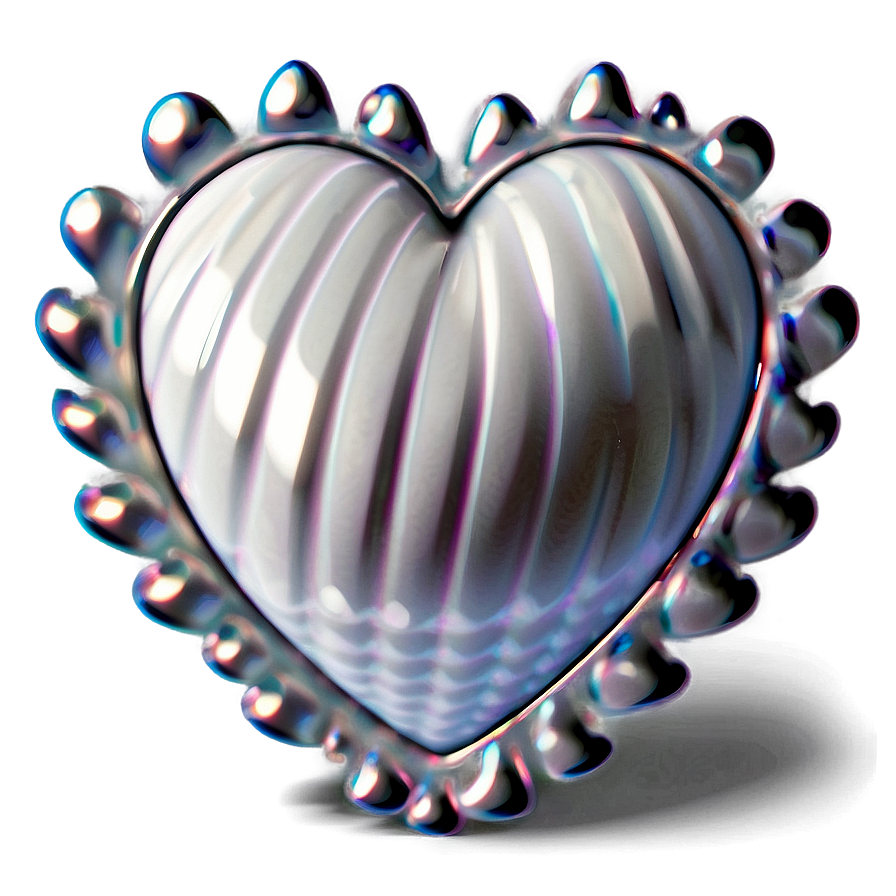 Cute White Hearts Png Rxk32 Image