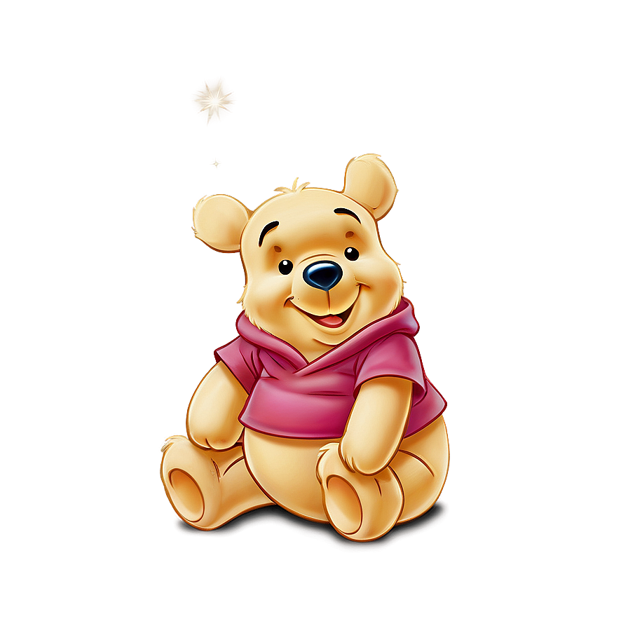 Cute Winnie The Pooh PNG ybg32 PNG with transparent background