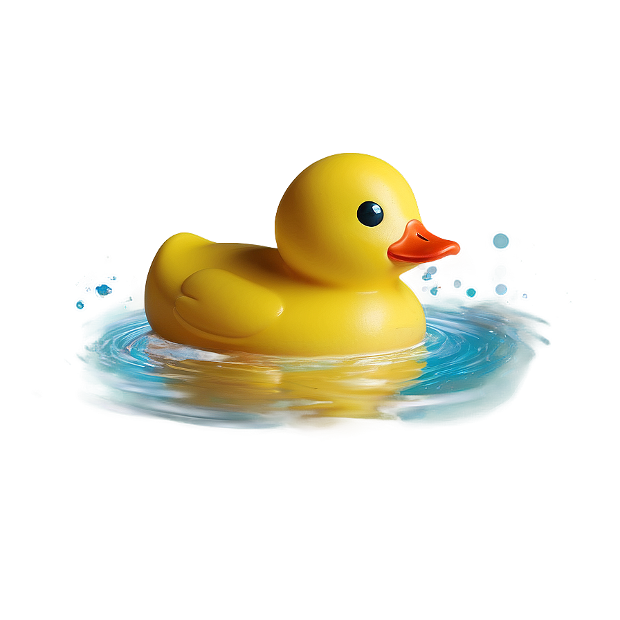 Cute Yellow Rubber Duck Png 05062024