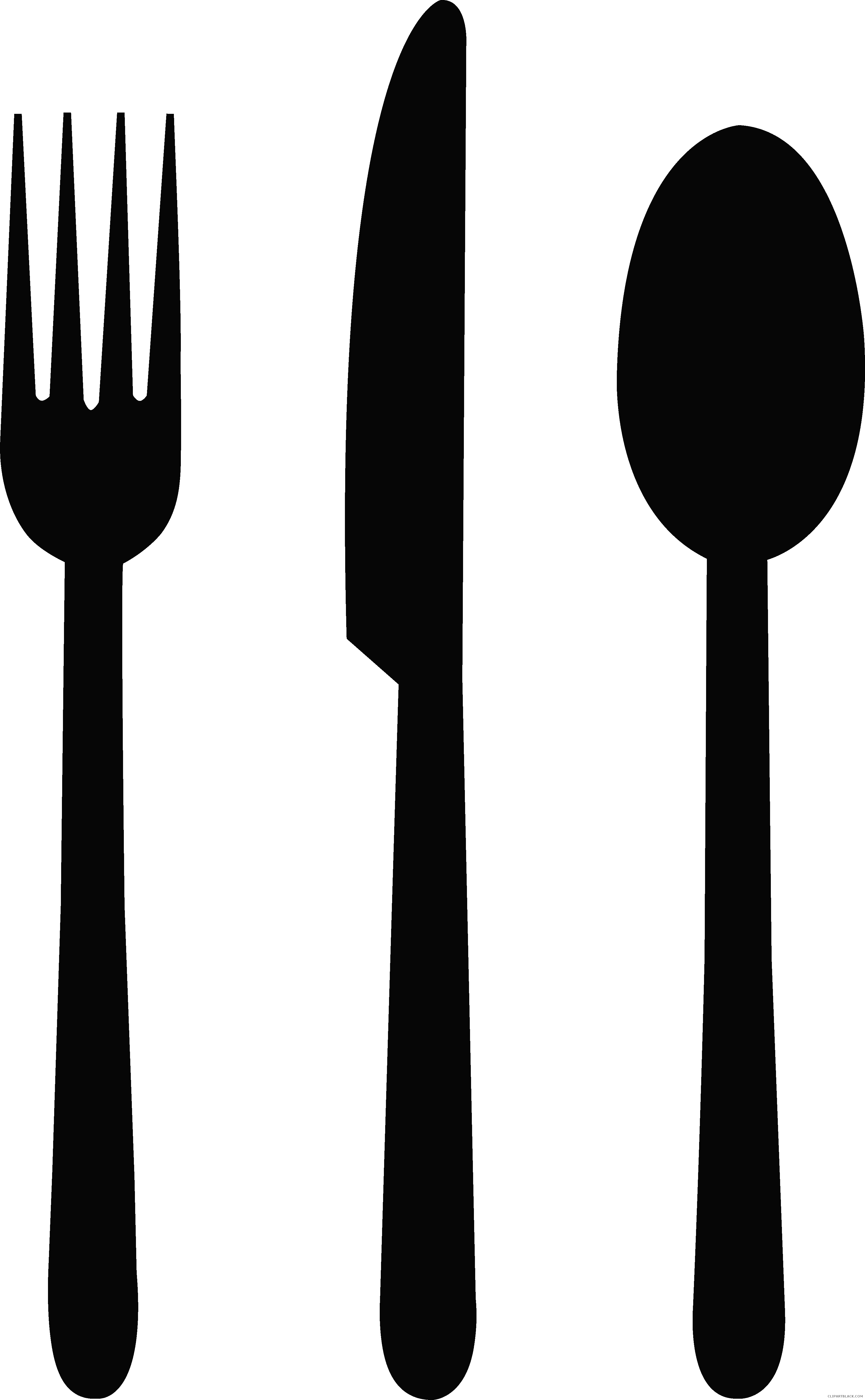 Cutlery Silhouette Vector