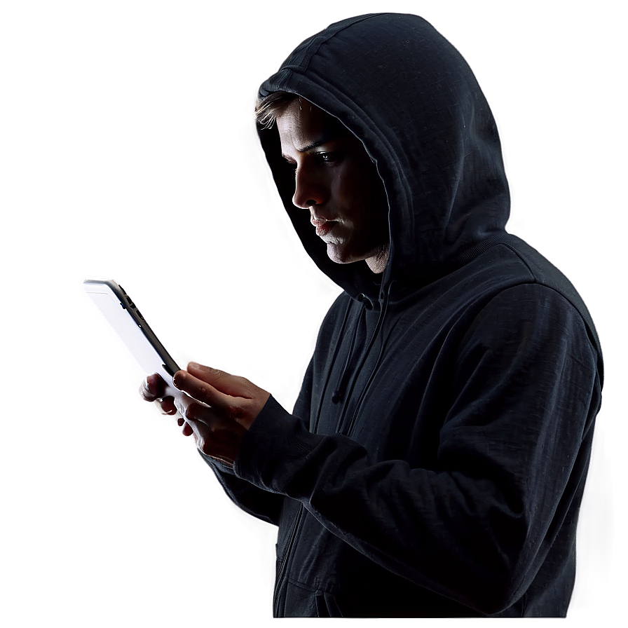 Cyber Hacker Silhouette PNG 52 PNG with transparent background