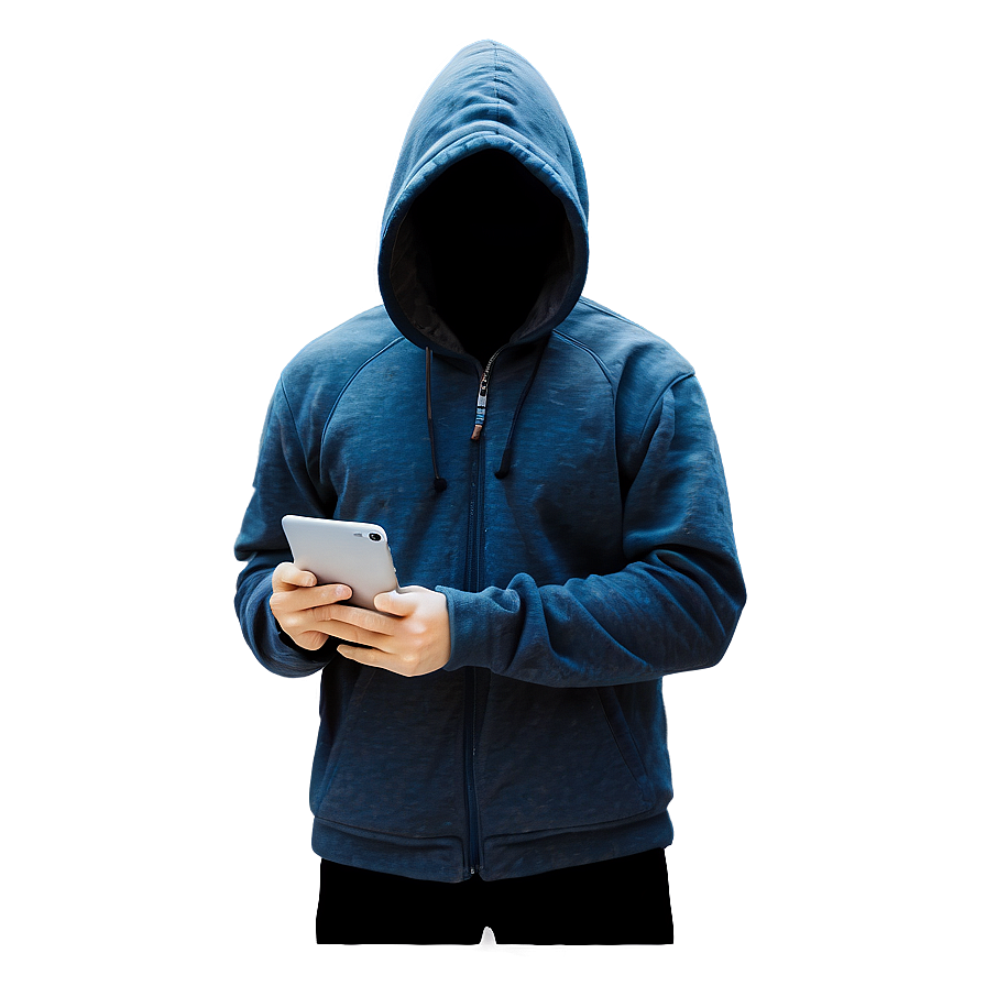 Cyber Hacker Silhouette PNG xck PNG with transparent background