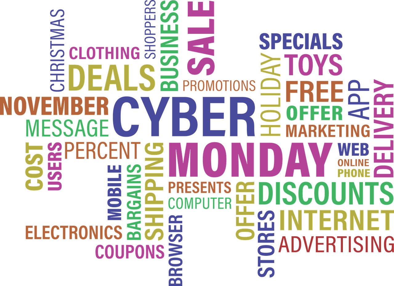 Cyber Monday Word Cloud