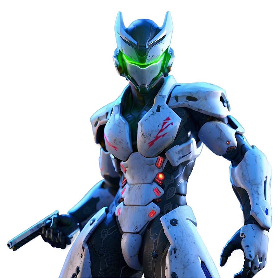 Cyber Ninja Genji Png 17