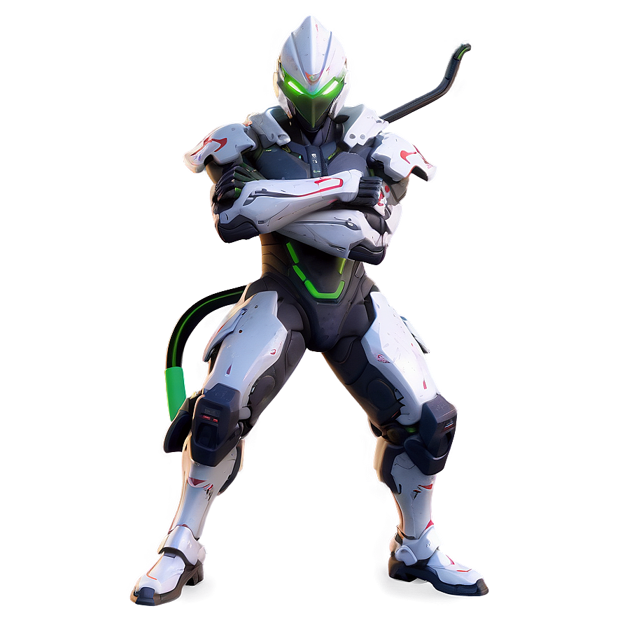 Cyber Ninja Genji Png Wdm