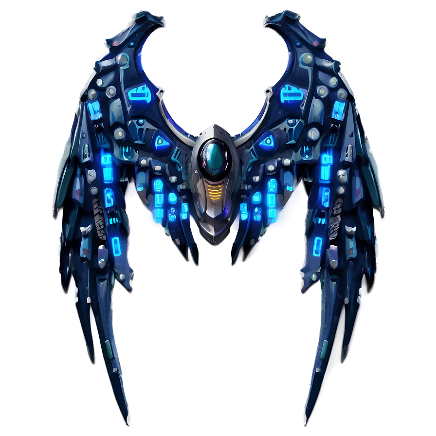 Cyber Wings Png 40