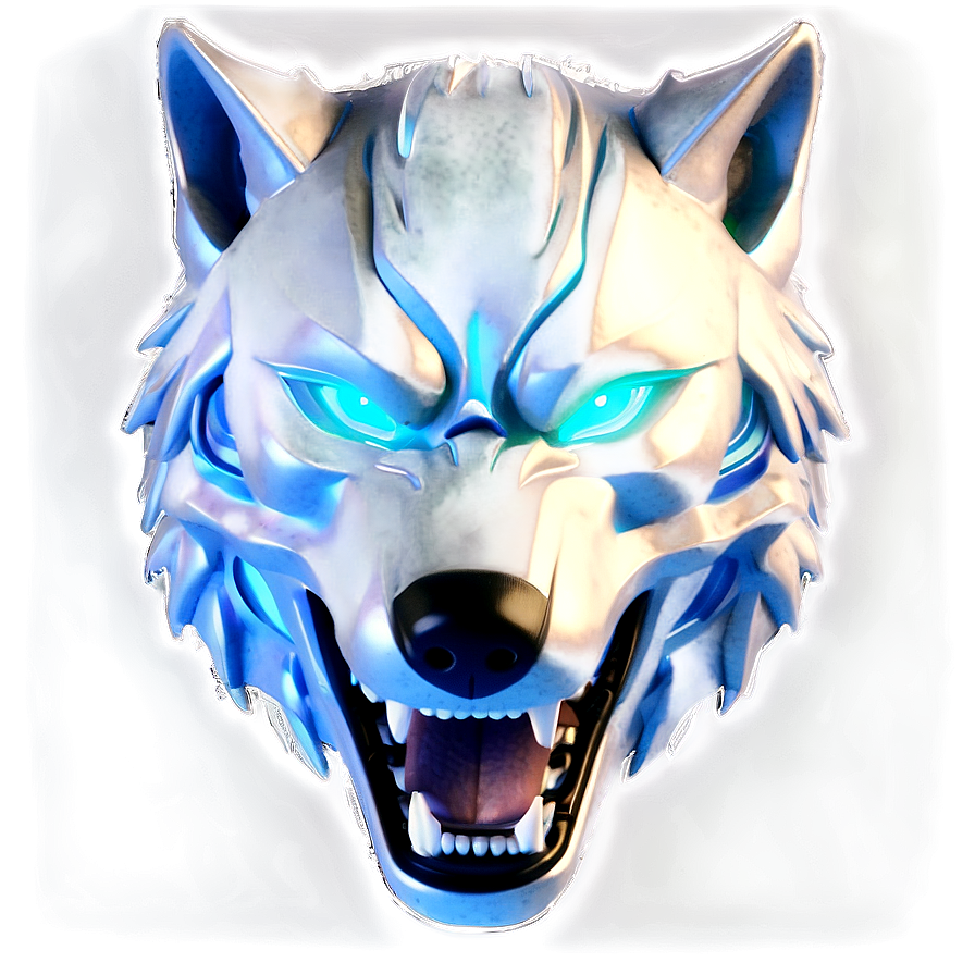 Cyber Wolf Head Virtual Reality Png Qeo36