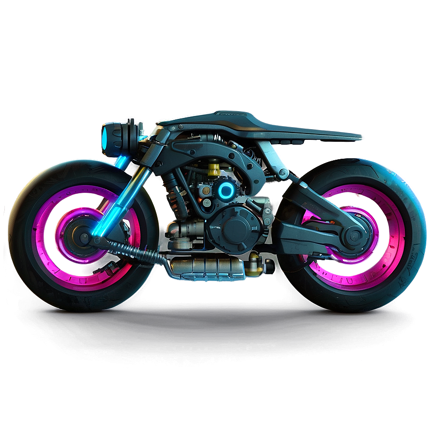 Cyberpunk Motorcycle Png 05212024