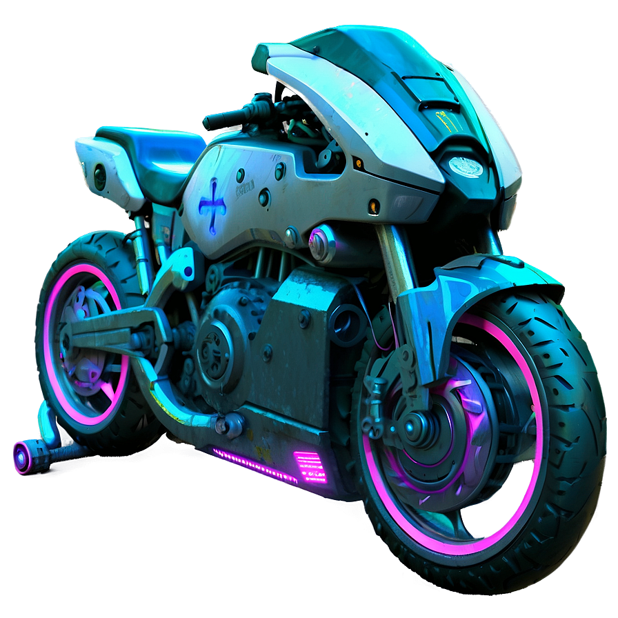 Cyberpunk Motorcycle Png Wcj61