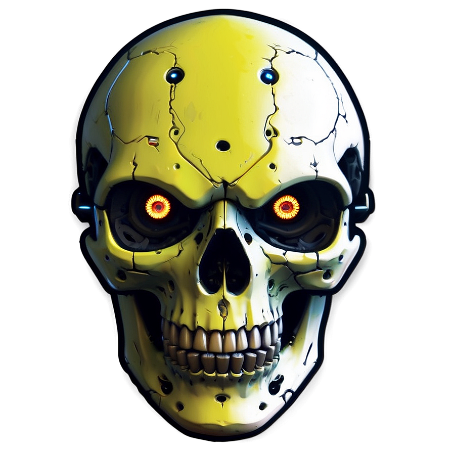 Cyberpunk Skull Avatar Png C