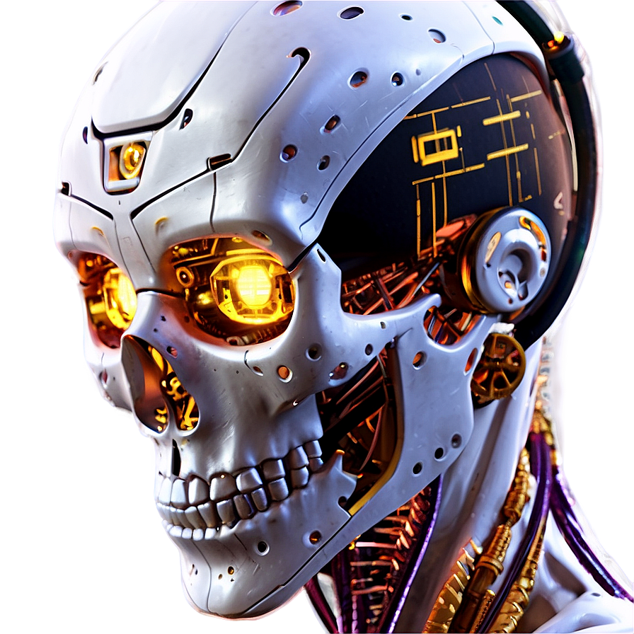 Cyberpunk Skull Avatar Png D