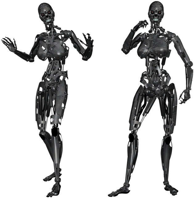 Cyborg_ Female_ Poses