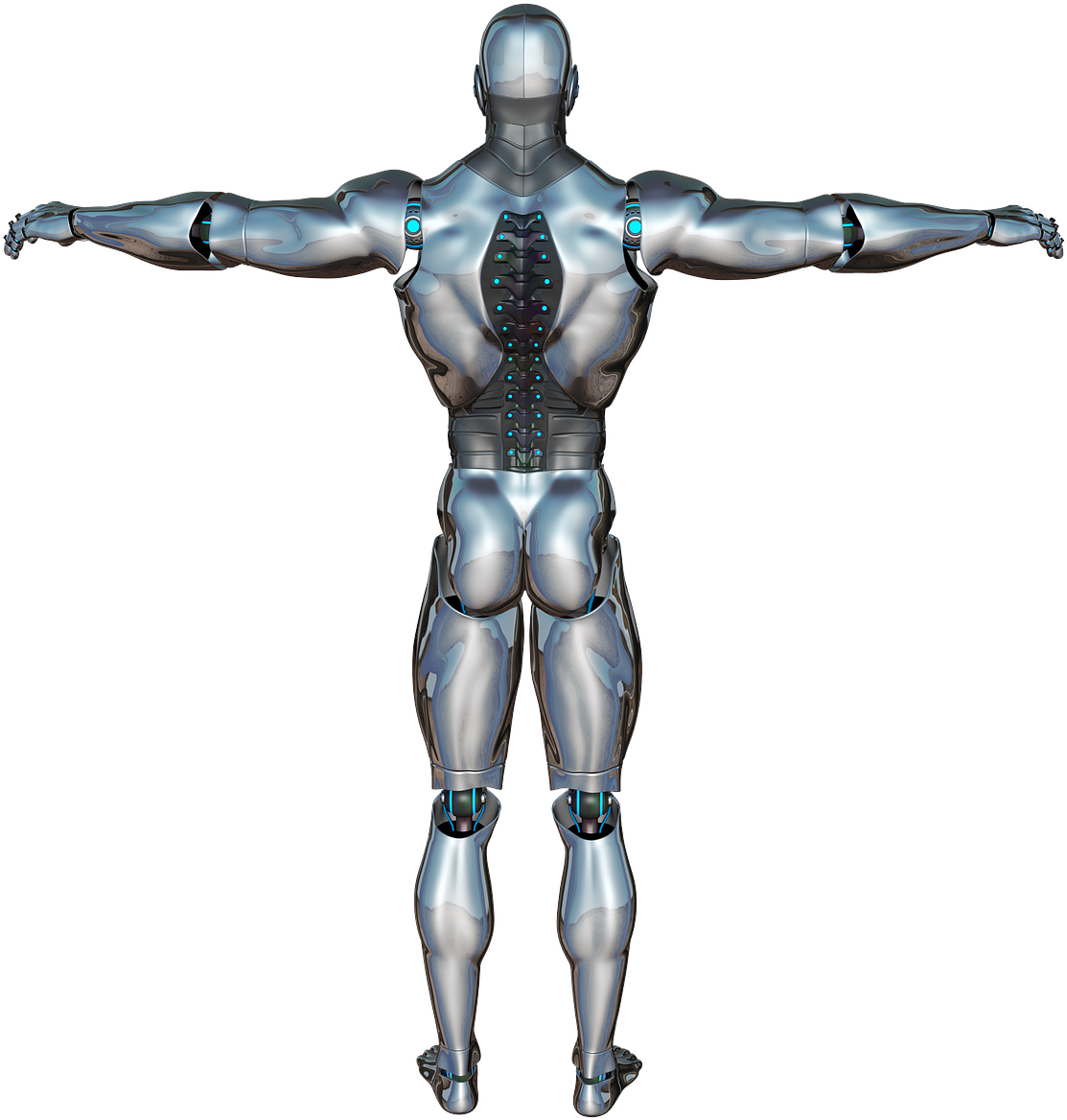 Cyborg Humanoid Robot