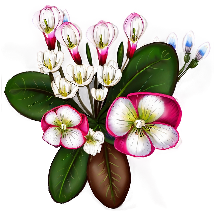 Cyclamen Flower Drawing Png 05252024